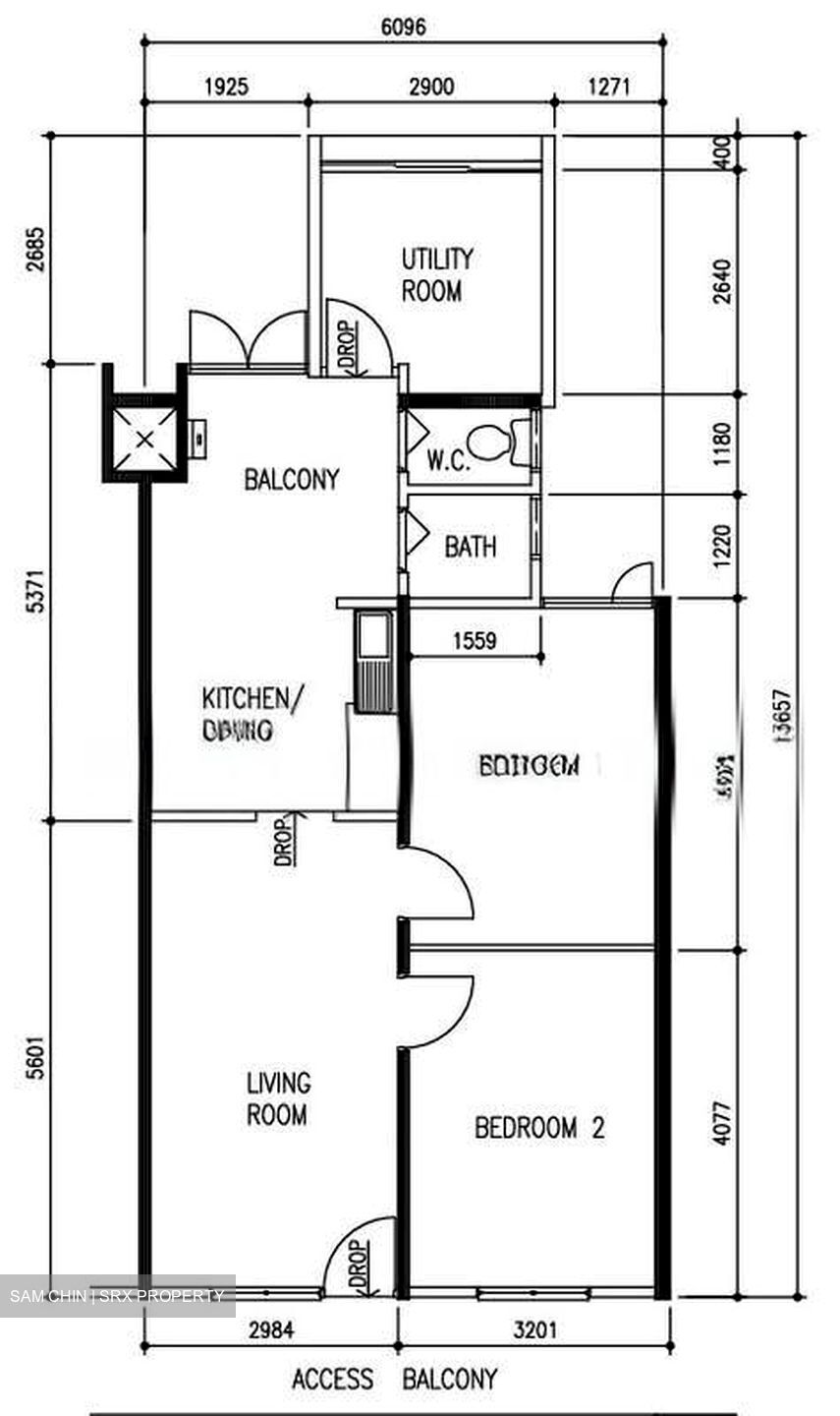 Blk 13 TOA PAYOH COURT (Toa Payoh), HDB 3 Rooms #547797371